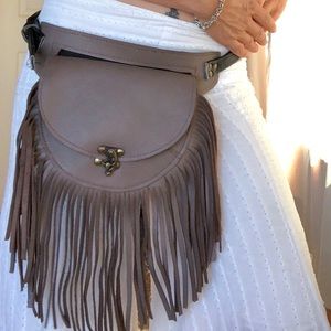 SOLD!!💫festival style💫Boho Fringed Utility belt